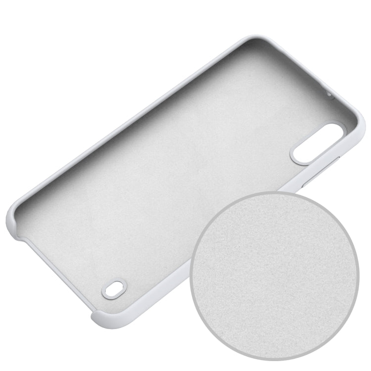 Solid Color Liquid Silicone Shockproof Full Coverage Case for Galaxy M10
