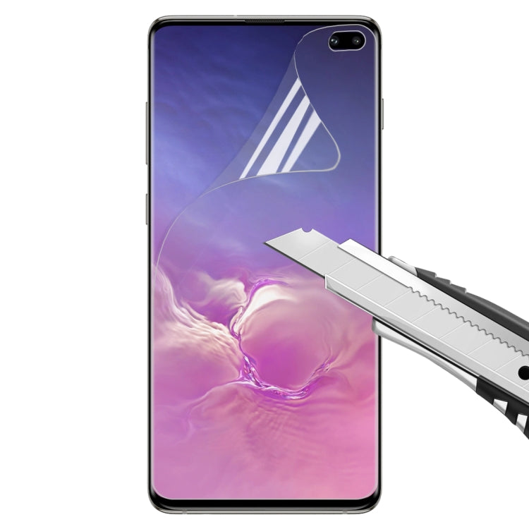 TPU Full Screen Front Screen Protector for Galaxy S10+