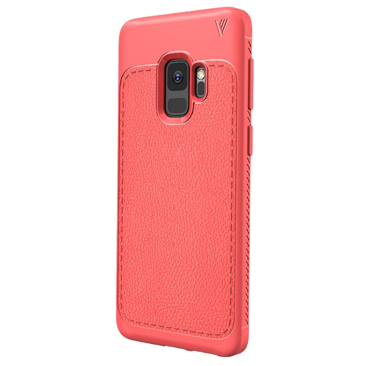 Lenuo Leshen Series for Samsung Galaxy S9 TPU Litchi Texture Dropproof Protective Back Cover Case