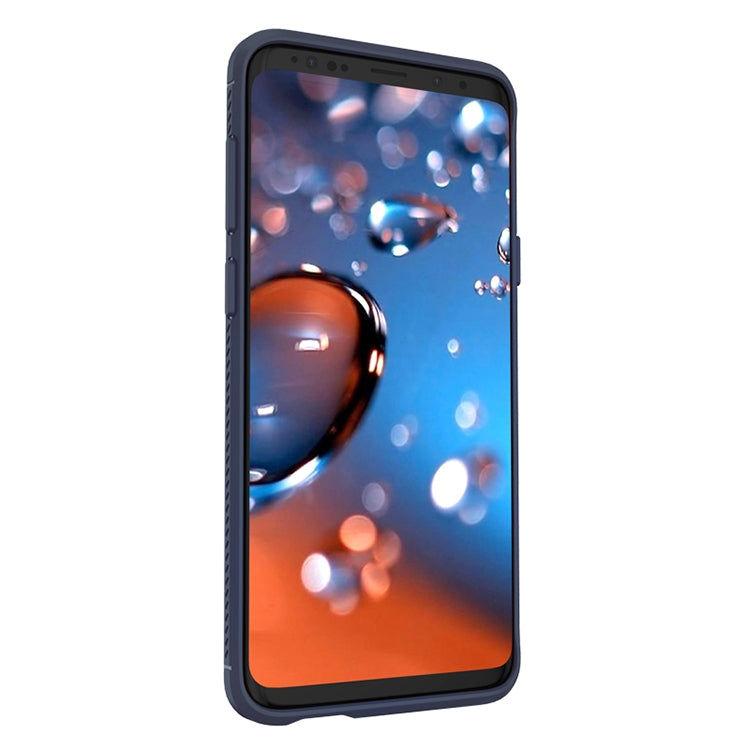 Lenuo Leshen Series for Samsung Galaxy S9+ TPU Litchi Texture Dropproof Protective Back Cover Case