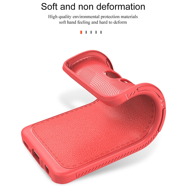Lenuo Leshen Series for Samsung Galaxy S9+ TPU Litchi Texture Dropproof Protective Back Cover Case