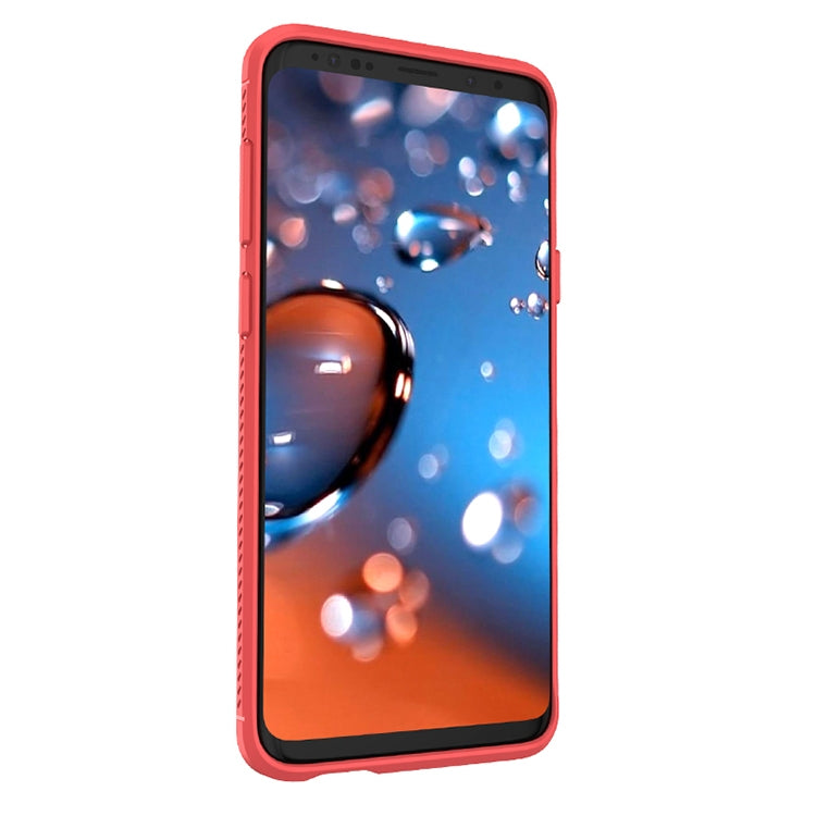 Lenuo Leshen Series for Samsung Galaxy S9+ TPU Litchi Texture Dropproof Protective Back Cover Case