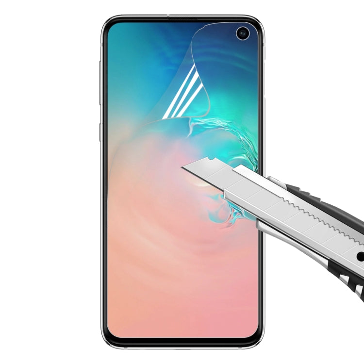 TPU Full Screen Front Screen Protector for Galaxy S10e