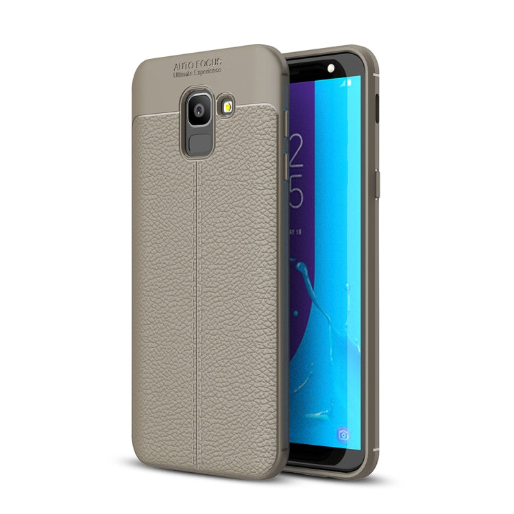 Litchi Texture TPU Case for Galaxy J6 2018 (EU Version)