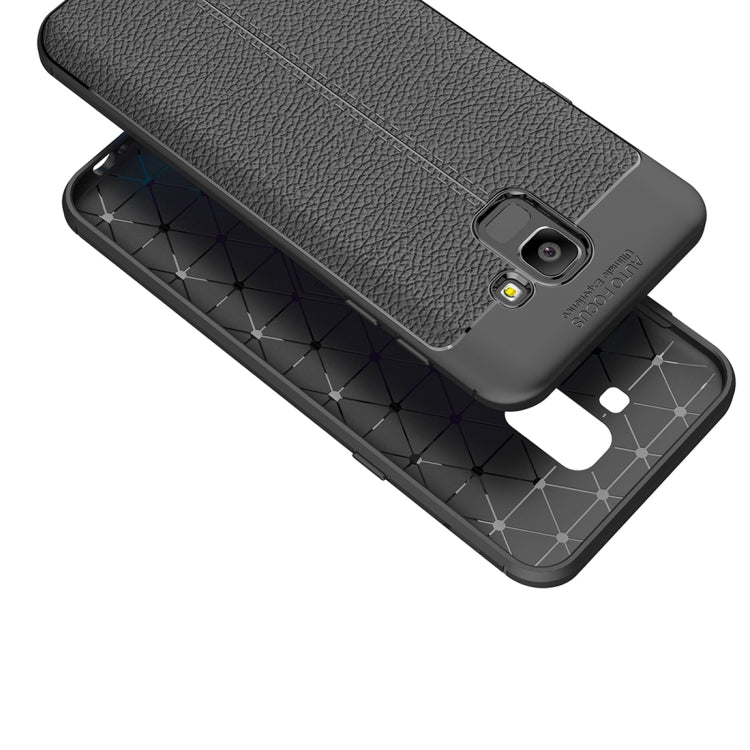 Litchi Texture TPU Case for Galaxy J6 2018 (EU Version)