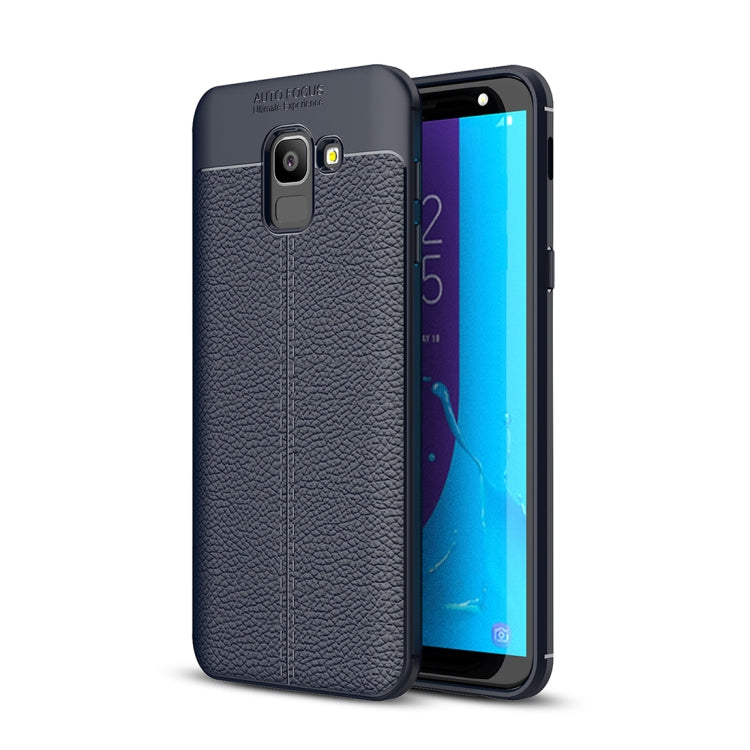 Litchi Texture TPU Case for Galaxy J6 2018 (EU Version)