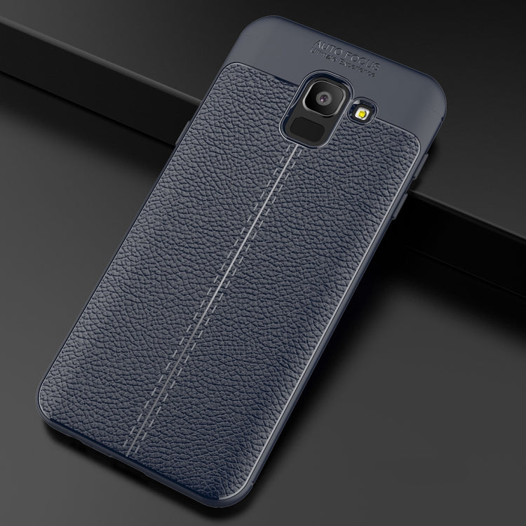 Litchi Texture TPU Case for Galaxy J6 2018 (EU Version)