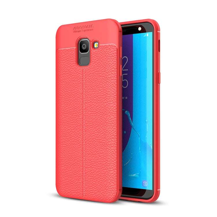 Litchi Texture TPU Case for Galaxy J6 2018 (EU Version)