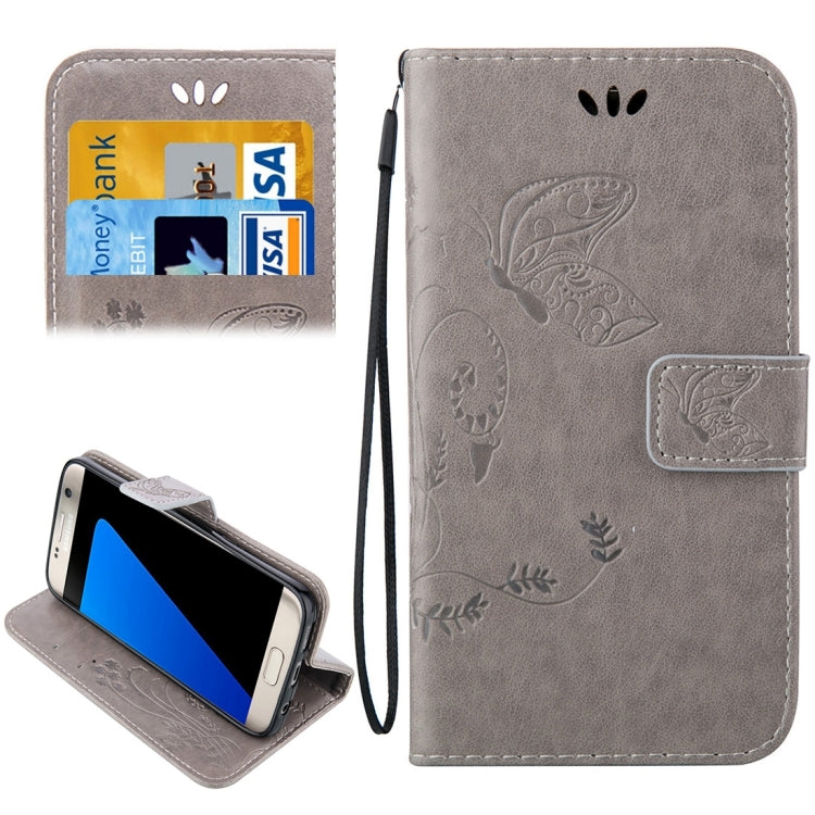 For Galaxy S7 Edge / G935 Crazy Horse Texture Printing Horizontal Flip Leather Case with Holder & Card Slots & Wallet & Lanyard