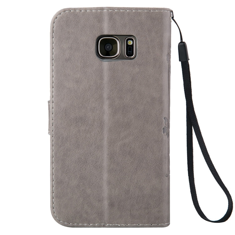 For Galaxy S7 Edge / G935 Crazy Horse Texture Printing Horizontal Flip Leather Case with Holder & Card Slots & Wallet & Lanyard