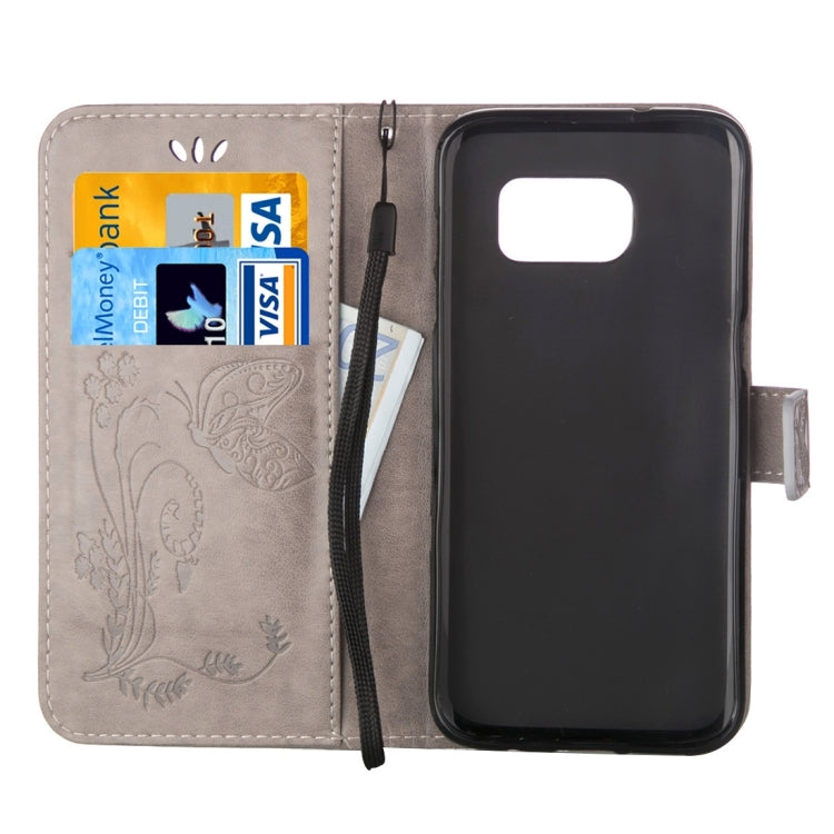 For Galaxy S7 Edge / G935 Crazy Horse Texture Printing Horizontal Flip Leather Case with Holder & Card Slots & Wallet & Lanyard