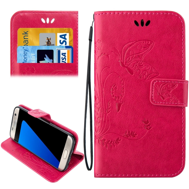 For Galaxy S7 Edge / G935 Crazy Horse Texture Printing Horizontal Flip Leather Case with Holder & Card Slots & Wallet & Lanyard