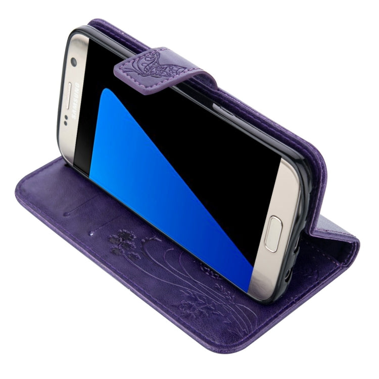 For Galaxy S7 Edge / G935 Crazy Horse Texture Printing Horizontal Flip Leather Case with Holder & Card Slots & Wallet & Lanyard