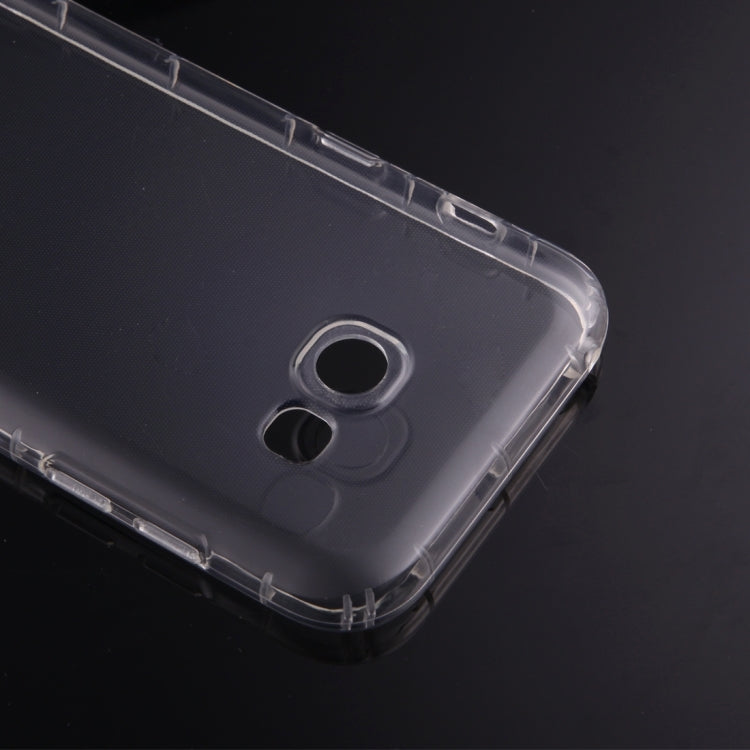 For Galaxy A5 (2017) / A520 Transparent TPU Protective Case (Transparent)