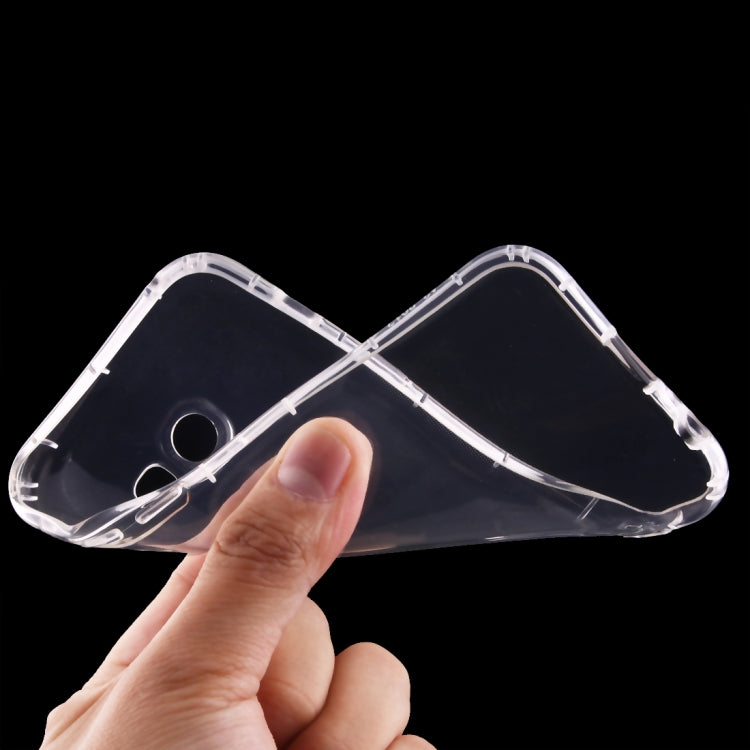 For Galaxy A5 (2017) / A520 Transparent TPU Protective Case (Transparent)