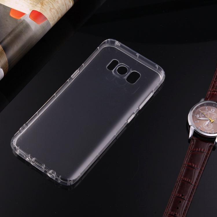 For Galaxy S8 Transparent TPU Protective Case (Transparent)