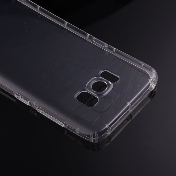 For Galaxy S8 Transparent TPU Protective Case (Transparent)