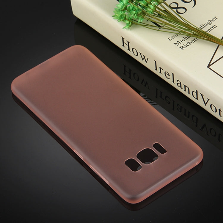 For Galaxy S8 Ultra-thin Frosted PP Protective Back Cover Case