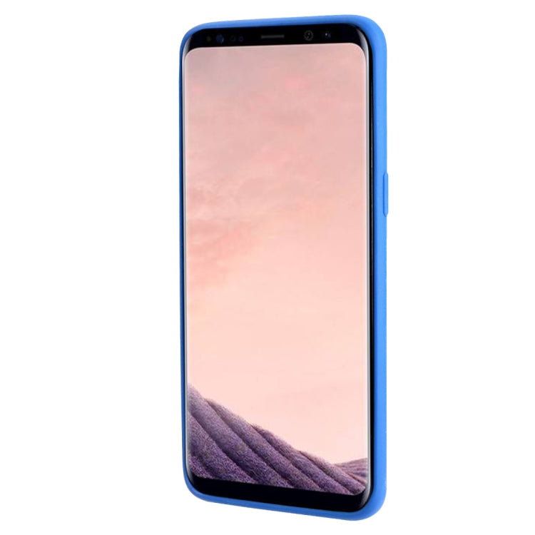 For Galaxy S8+ Retro Crazy Horse Texture PU Leather Case with Holder & Card Slots & Hidden Back Sheet Iron