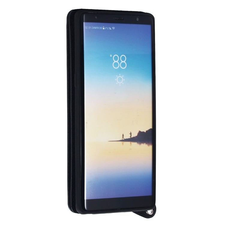 For Galaxy Note 8 Protective Back Case Cover with Card Slot & Photo Frame & Holder & Mirror