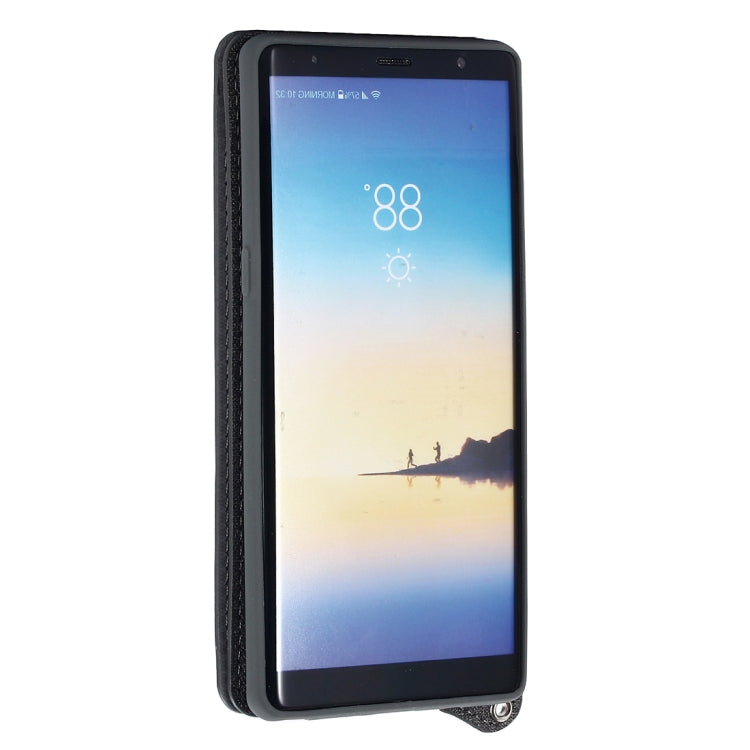 For Galaxy Note 8 Protective Back Case Cover with Card Slot & Photo Frame & Holder & Mirror