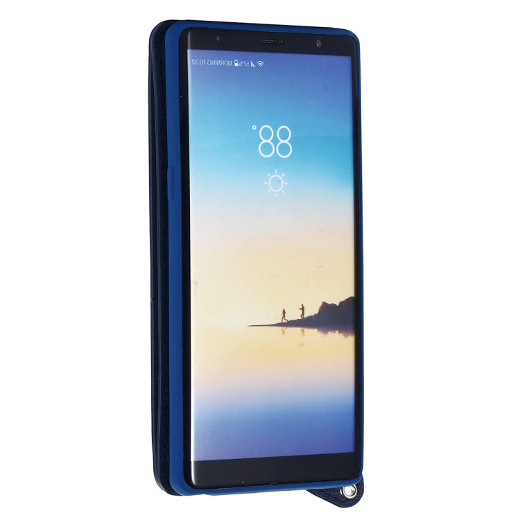 For Galaxy Note 8 Protective Back Case Cover with Card Slot & Photo Frame & Holder & Mirror