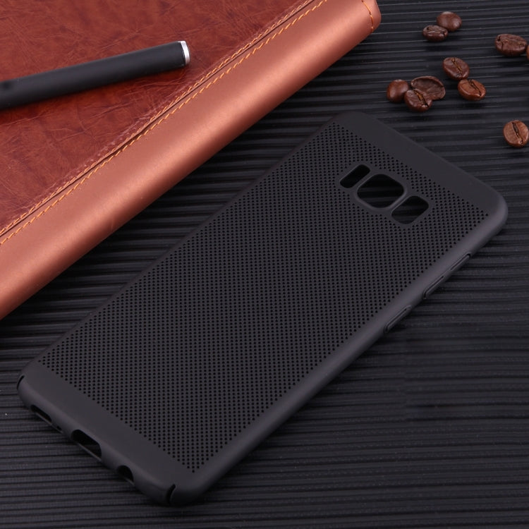 For Galaxy S8 + / G955 Lightweight Breathable Full Coverage PC Shockproof Protective Back Cover Case