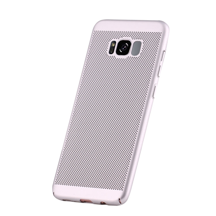 For Galaxy S8 + / G955 Lightweight Breathable Full Coverage PC Shockproof Protective Back Cover Case