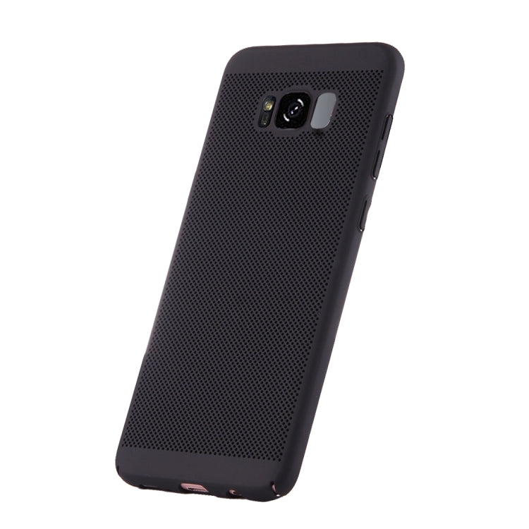 For Galaxy S8 Lightweight Breathable Full Coverage PC Shockproof Protective Back Cover Case