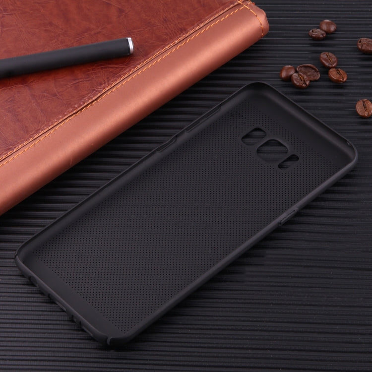For Galaxy S8 Lightweight Breathable Full Coverage PC Shockproof Protective Back Cover Case