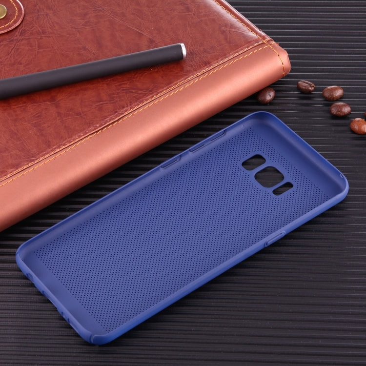 For Galaxy S8 Lightweight Breathable Full Coverage PC Shockproof Protective Back Cover Case