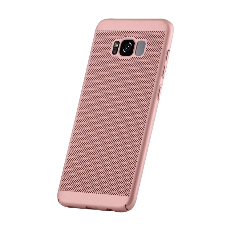 For Galaxy S8 Lightweight Breathable Full Coverage PC Shockproof Protective Back Cover Case