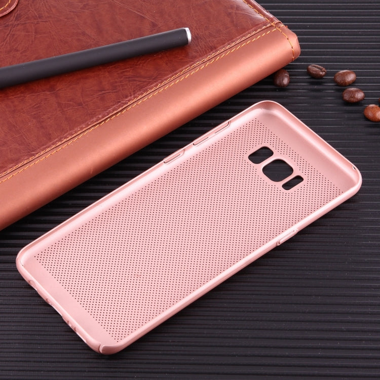 For Galaxy S8 Lightweight Breathable Full Coverage PC Shockproof Protective Back Cover Case