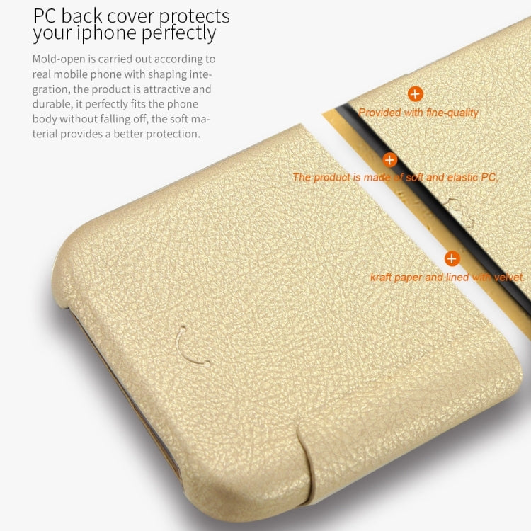 Lenuo for Galaxy A7 (2017) / A720 PU+PC Litchi Texture Horizontal Flip Leather Case with Card Slots