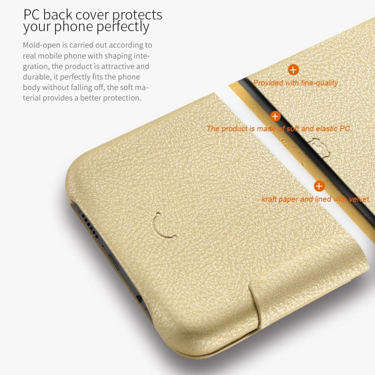 Lenuo for Galaxy S8 PU+PC Litchi Texture Horizontal Flip Leather Case