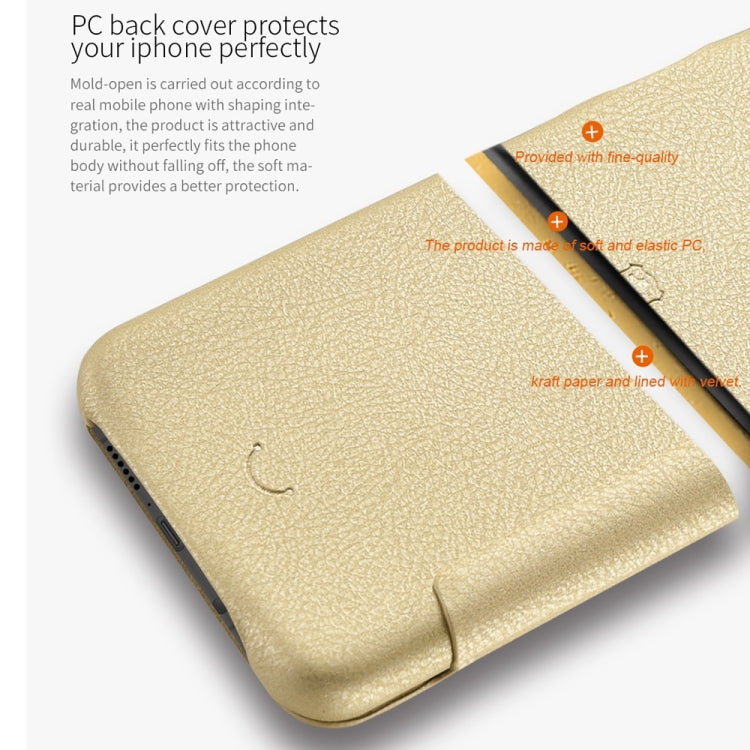 Lenuo for Galaxy S8 + / G955 PU+PC Litchi Texture Horizontal Flip Leather Case