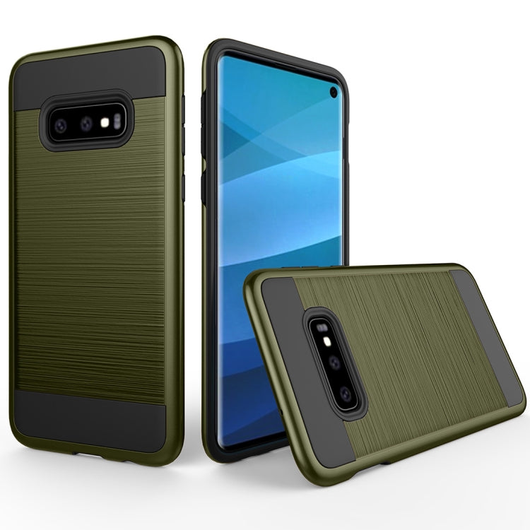Brushed Texture PC + TPU Protective Case for Galaxy S10e