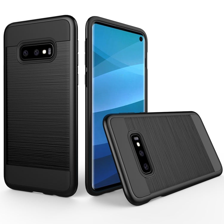 Brushed Texture PC + TPU Protective Case for Galaxy S10e