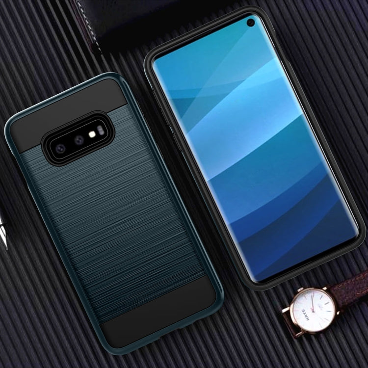 Brushed Texture PC + TPU Protective Case for Galaxy S10e