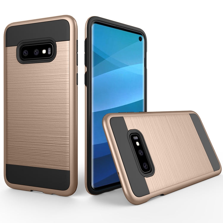 Brushed Texture PC + TPU Protective Case for Galaxy S10e