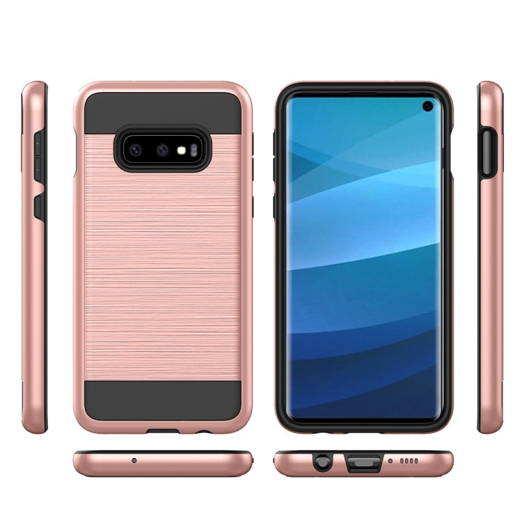 Brushed Texture PC + TPU Protective Case for Galaxy S10e