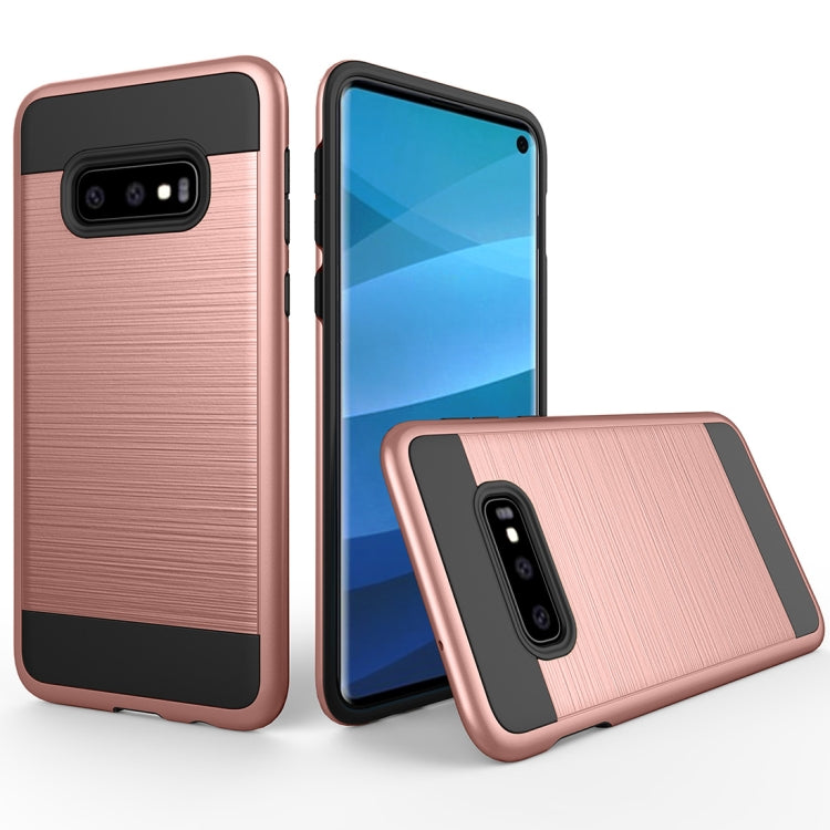 Brushed Texture PC + TPU Protective Case for Galaxy S10e