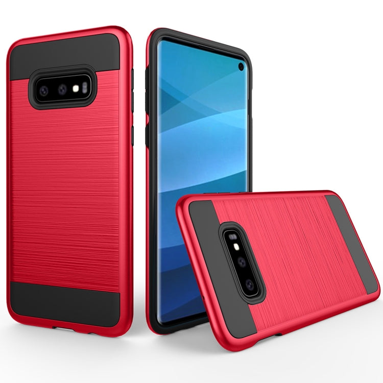 Brushed Texture PC + TPU Protective Case for Galaxy S10e