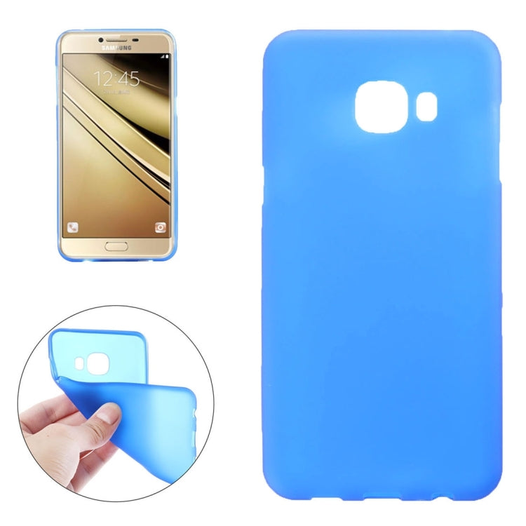 For Galaxy C7 / C700 Frosted TPU Protective Case