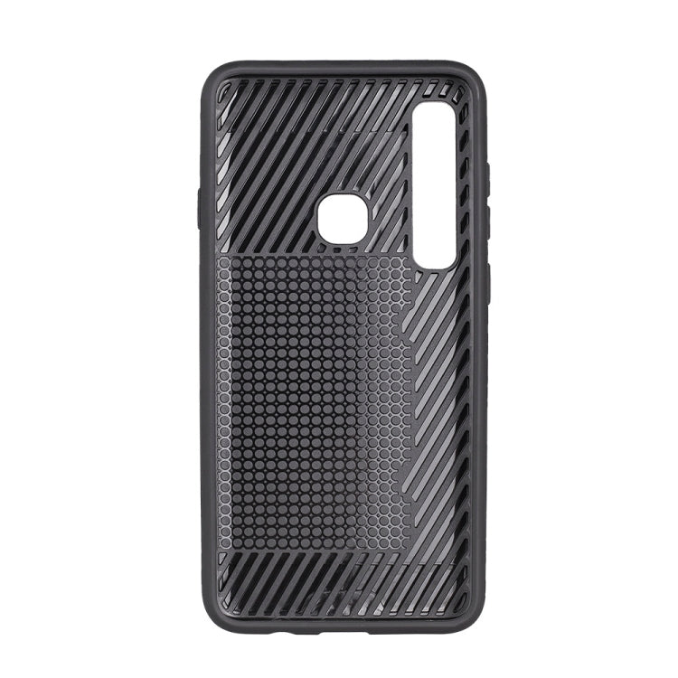 Brushed Texture Dropproof Protective Back Case for Galaxy A9 (2018) / A9s, with Card Slot