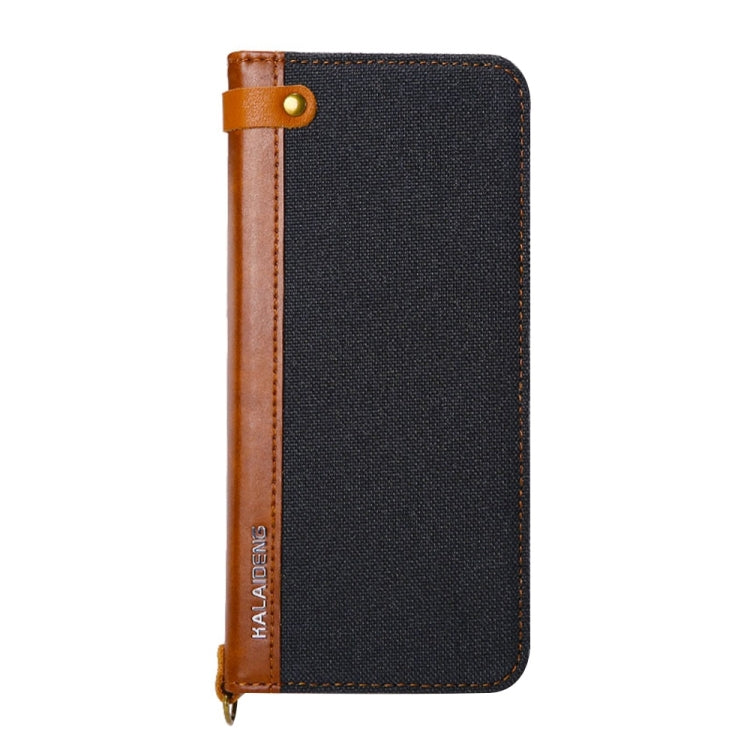 KALAIDENG FUNWEAR X Series for Galaxy S8 Linen Leather + TPU Horizontal Flip Leather Case with Card Slots & Holder & Lanyard