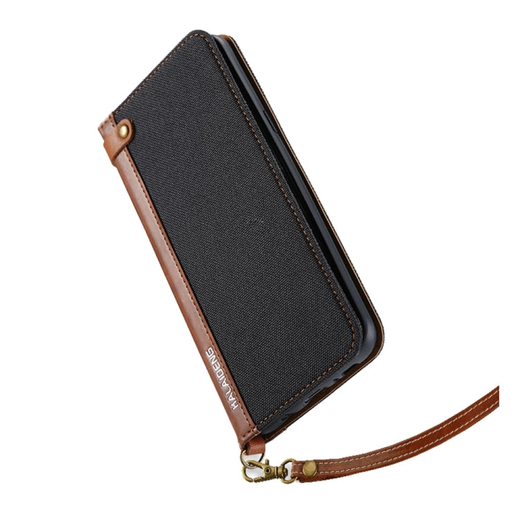 KALAIDENG FUNWEAR X Series for Galaxy S8 Linen Leather + TPU Horizontal Flip Leather Case with Card Slots & Holder & Lanyard