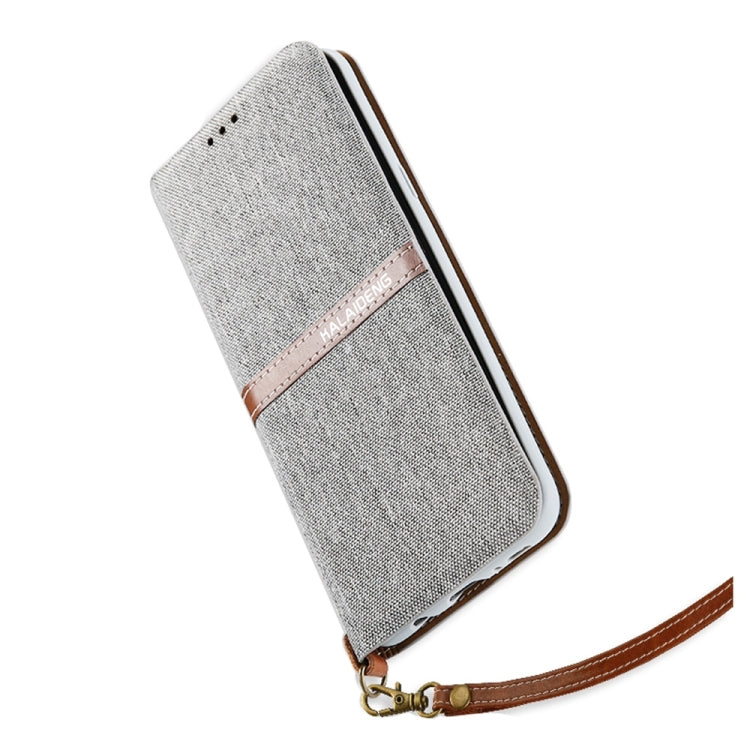 KALAIDENG FUNWEAR X Series for Galaxy S8 Linen Leather + TPU Horizontal Flip Leather Case with Card Slots & Holder & Lanyard