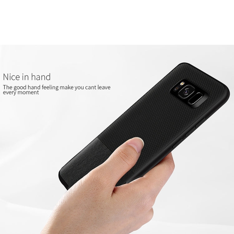 DZGOGO LUXURY Series for Galaxy S8 + / G955 TPU + PC Business Style Leatherwear Impact Combination Protection Case