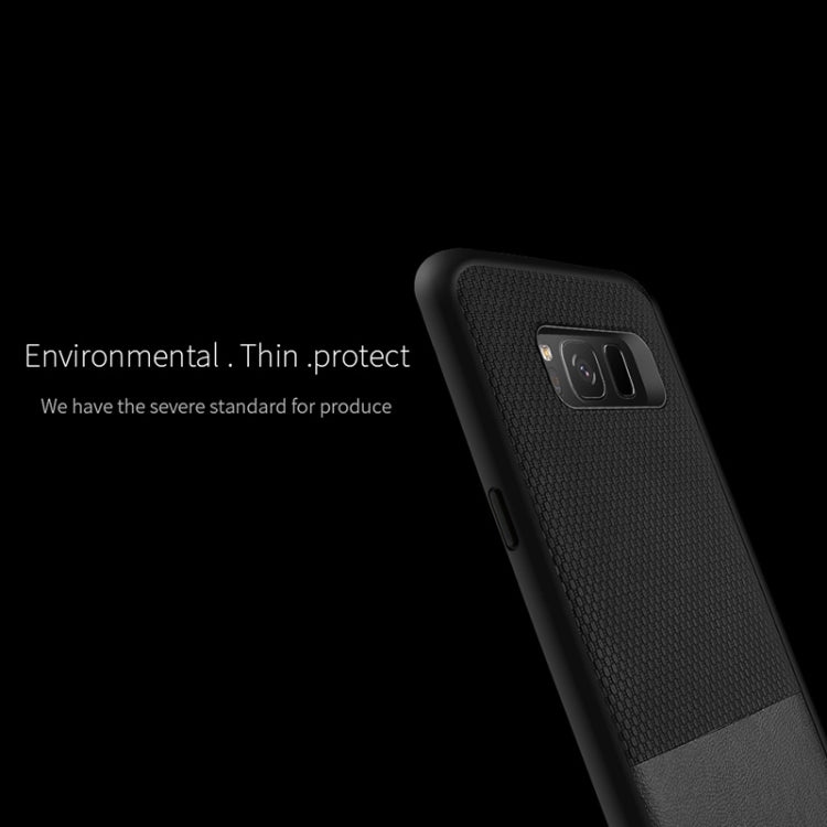 DZGOGO LUXURY Series for Galaxy S8 + / G955 TPU + PC Business Style Leatherwear Impact Combination Protection Case